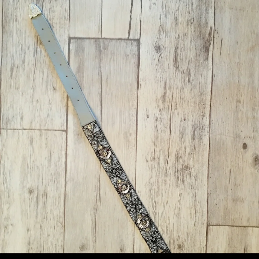 Free People Western Silver Bead Belt - Picture 3 of 16